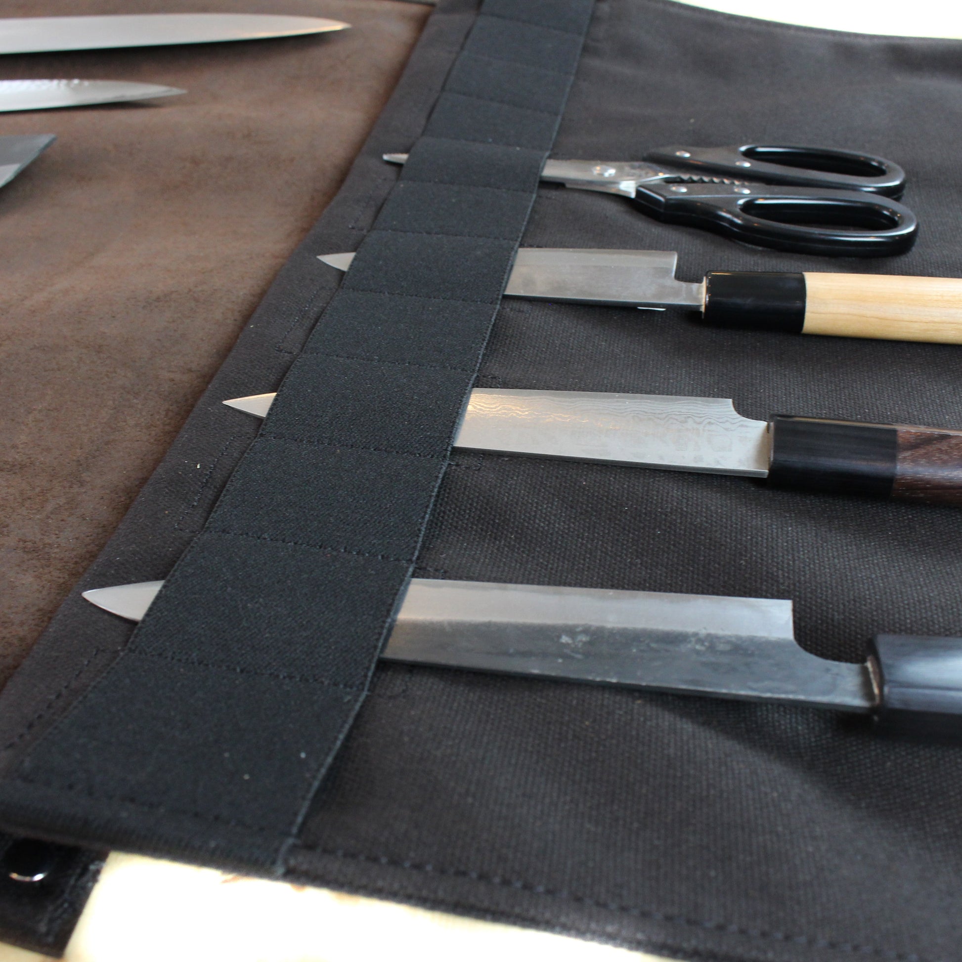 Leather Knife Roll SHARP Knife Shop