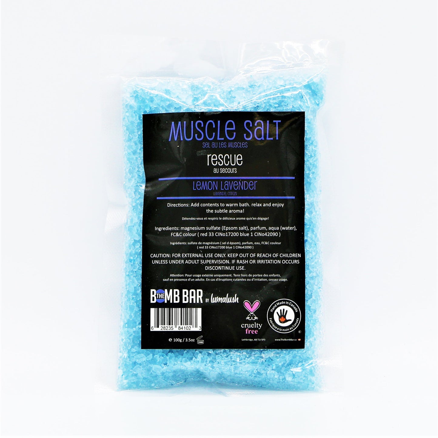 Muscle Salt Soak with Epsom Salt