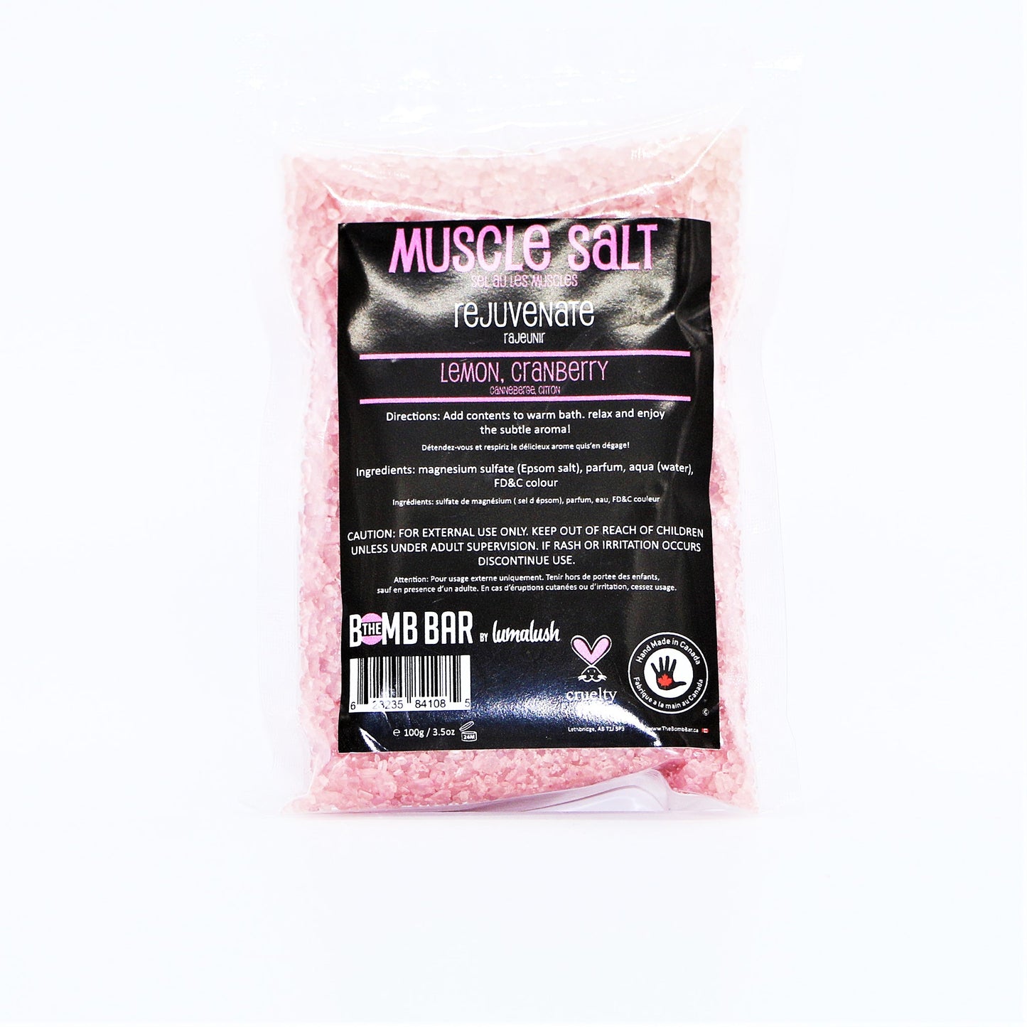 Muscle Salt Soak with Epsom Salt