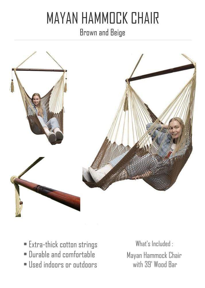 Mayan Hammock Chair with Universal Chair Stand Hammock Universe Canada