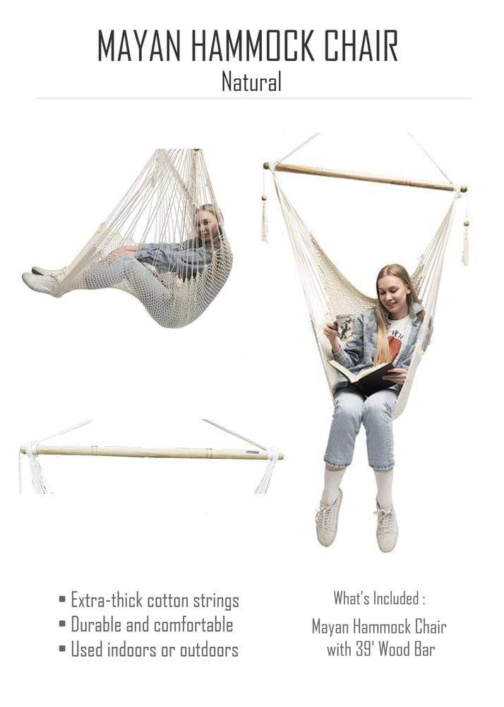 Mayan Hammock Chair with Universal Chair Stand Hammock Universe Canada