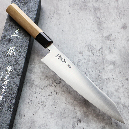 Masamoto KS Kiritsuke Gyuto Knife 220 mm SHARP Knife Shop