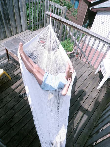 Mayan Hammock - XL Family-sized Thick Cord Hammock Universe Canada