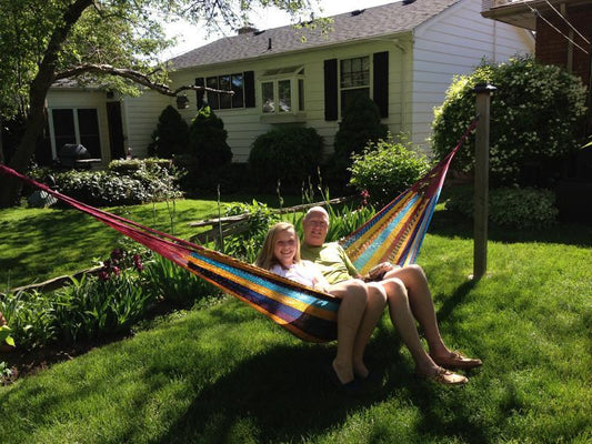 Mayan Hammock - XL Family-sized Thick Cord Hammock Universe Canada