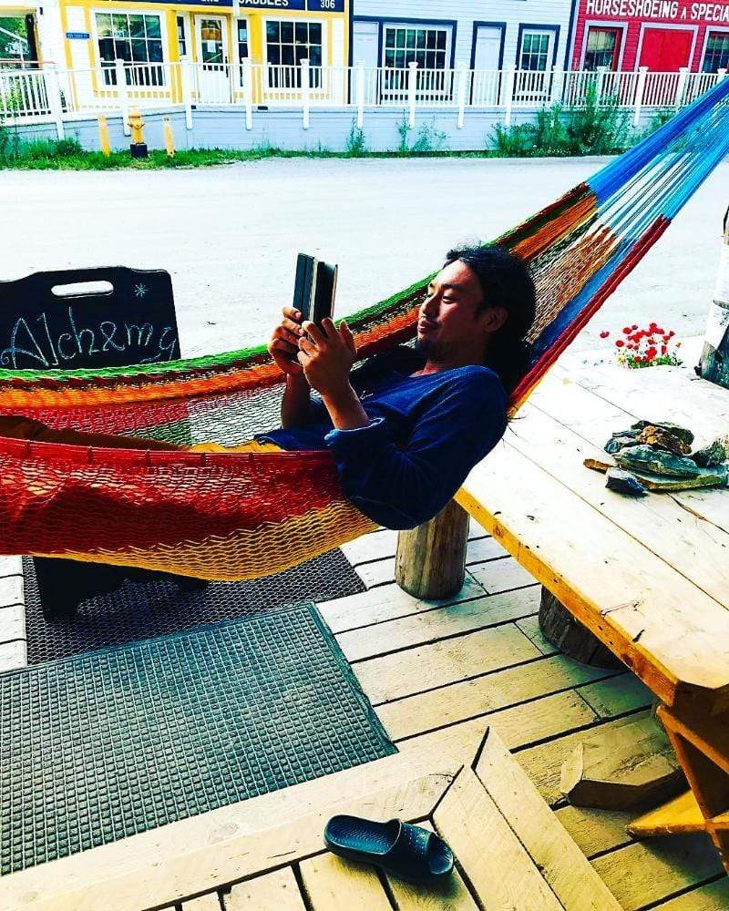 Mayan Hammock - XL Family-sized Thick Cord Hammock Universe Canada