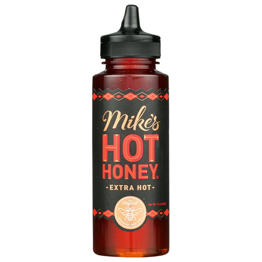 Mike's Hot Honey Extra Hot Honey, 12 oz SlobsRus BBQ