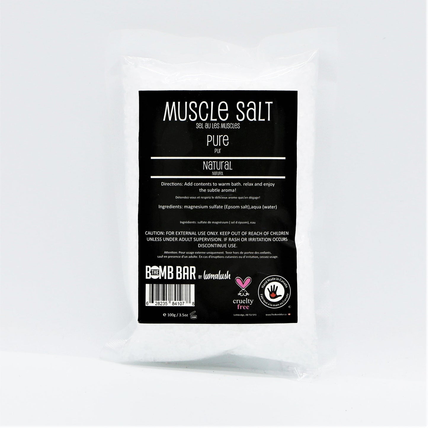 Muscle Salt Soak with Epsom Salt