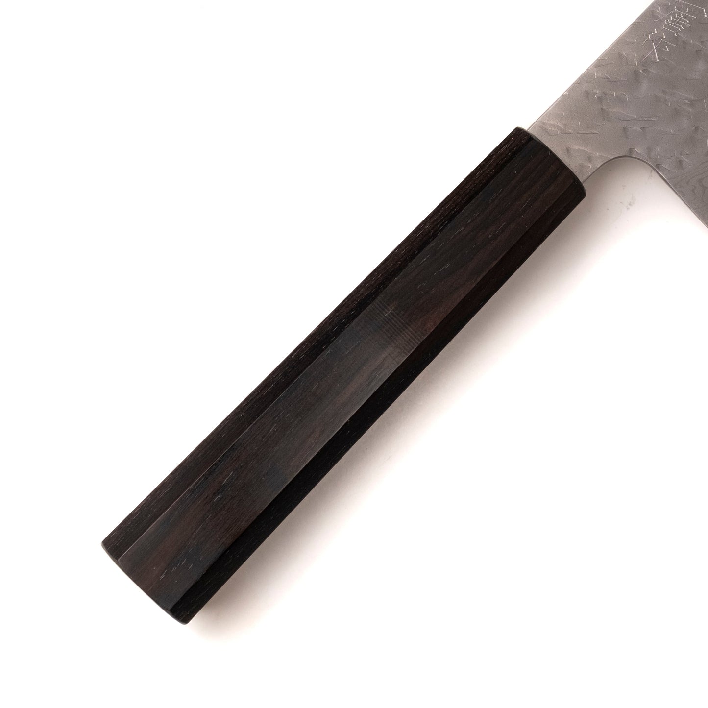 Nigara Hamono Tsuchime Damascus Santoku 170 mm