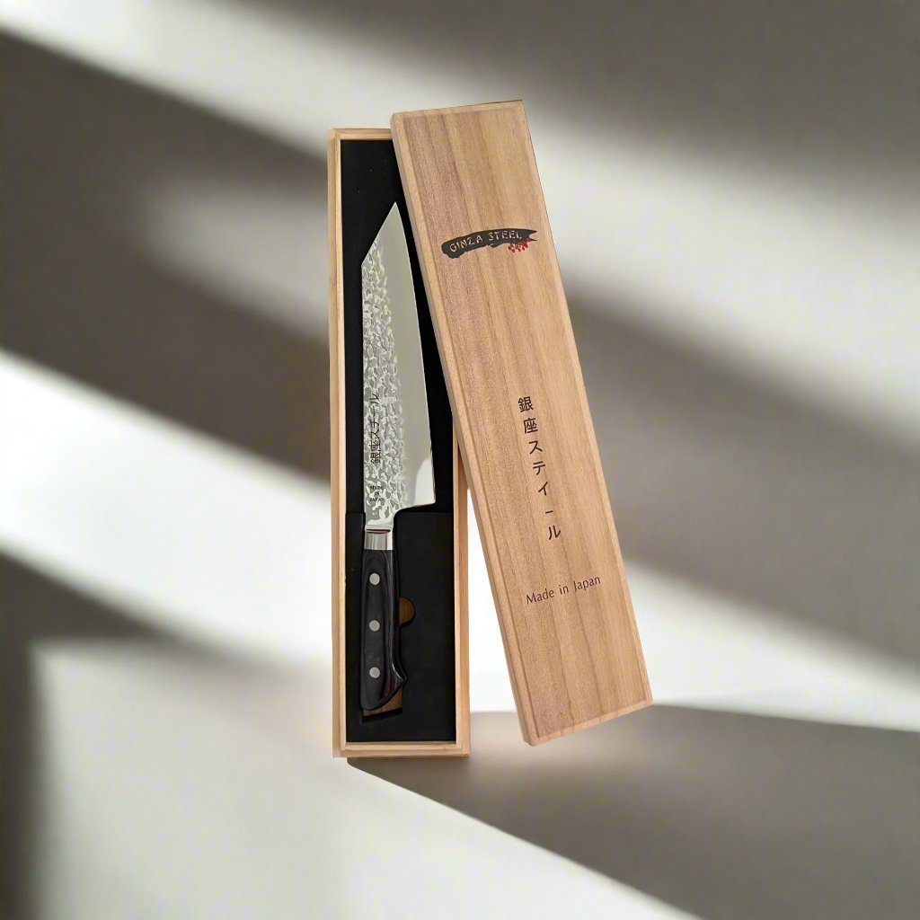 Okuma 195 - Kiritsuke Santoku Knife 195mm Ginza Steel