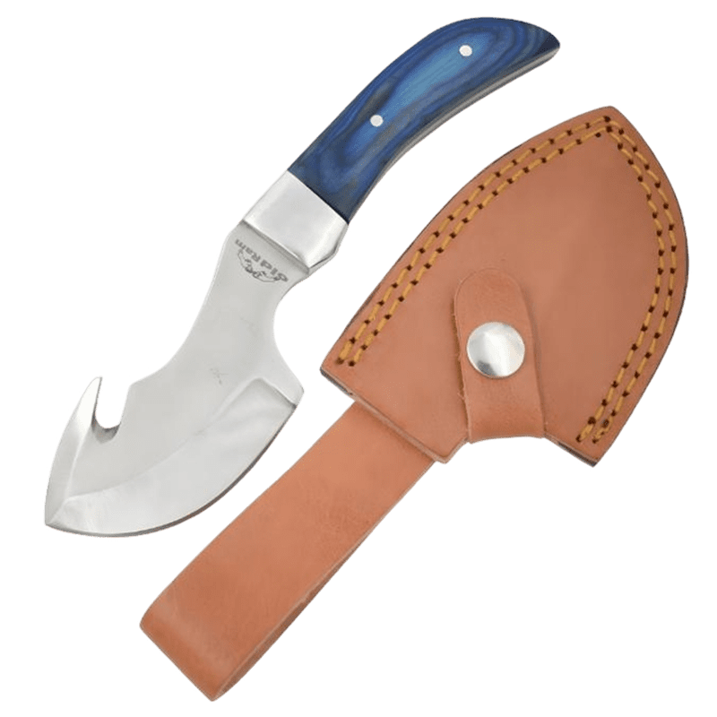 7.5" Old Ram Fixed Blade Gut Hook Knife