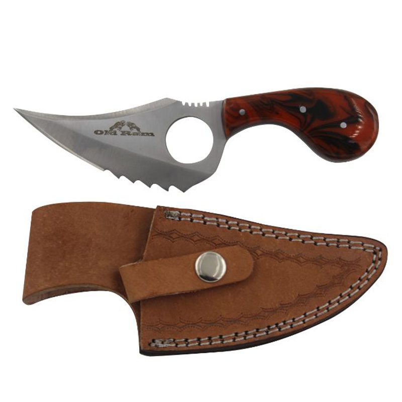 7.25" Old Ram Fixed Blade Skinner Knife