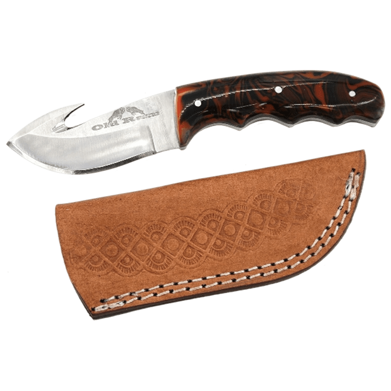 6.5" Old Ram Fixed Blade Gut Hook Knife