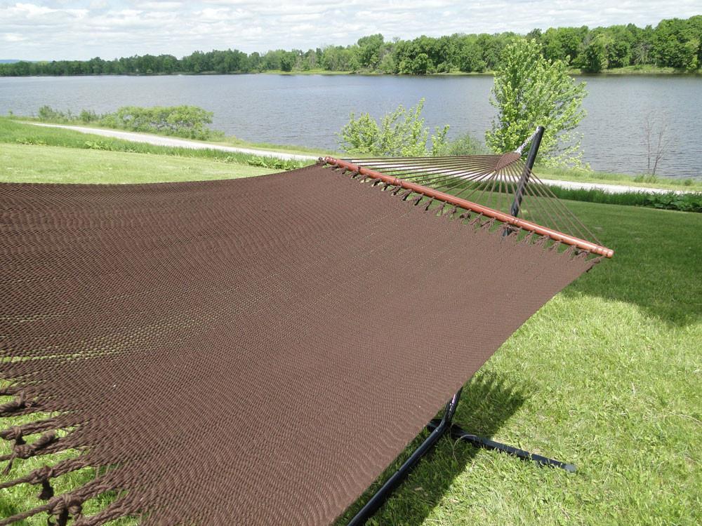 Polyester Rope Hammock - Soft-Woven Deluxe Hammock Universe Canada