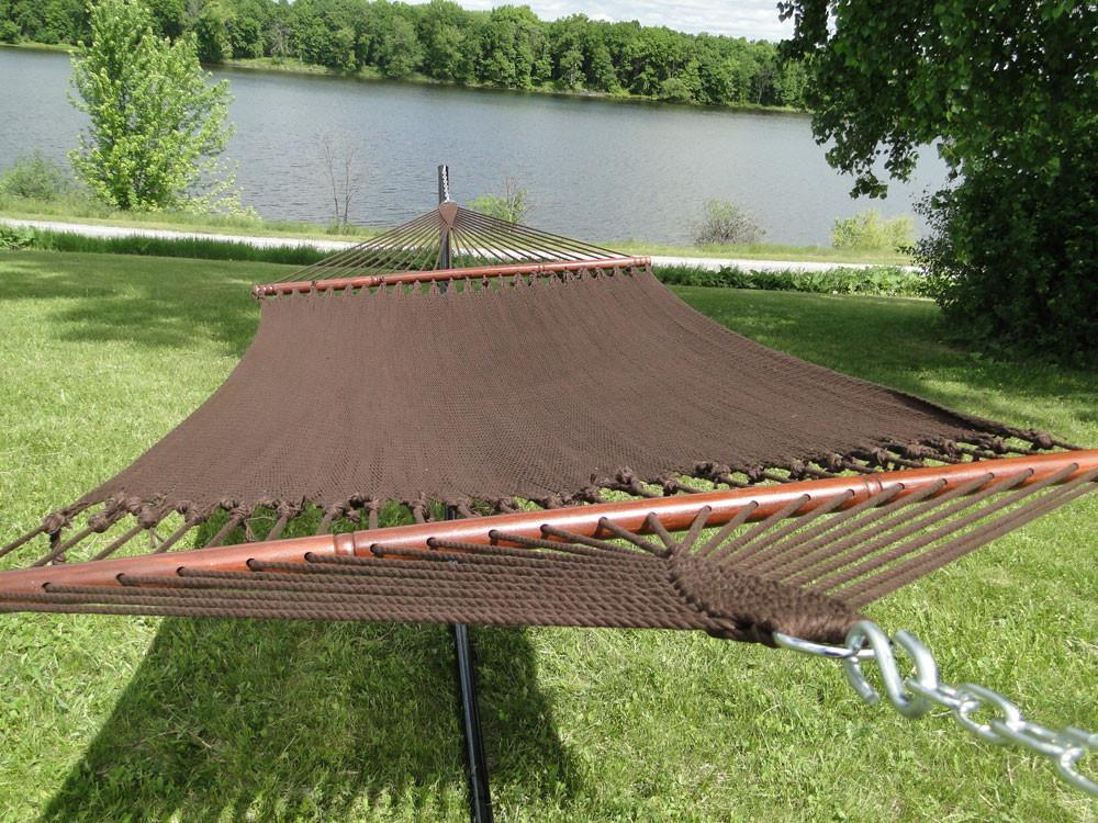 Polyester Rope Hammock - Soft-Woven Deluxe Hammock Universe Canada