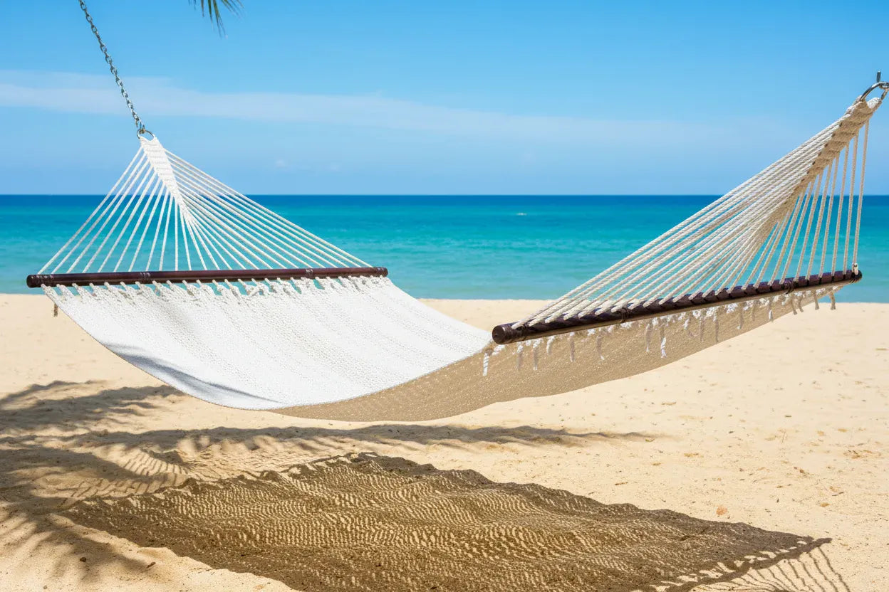 Polyester Rope Hammock - Soft-Woven Deluxe Hammock Universe Canada