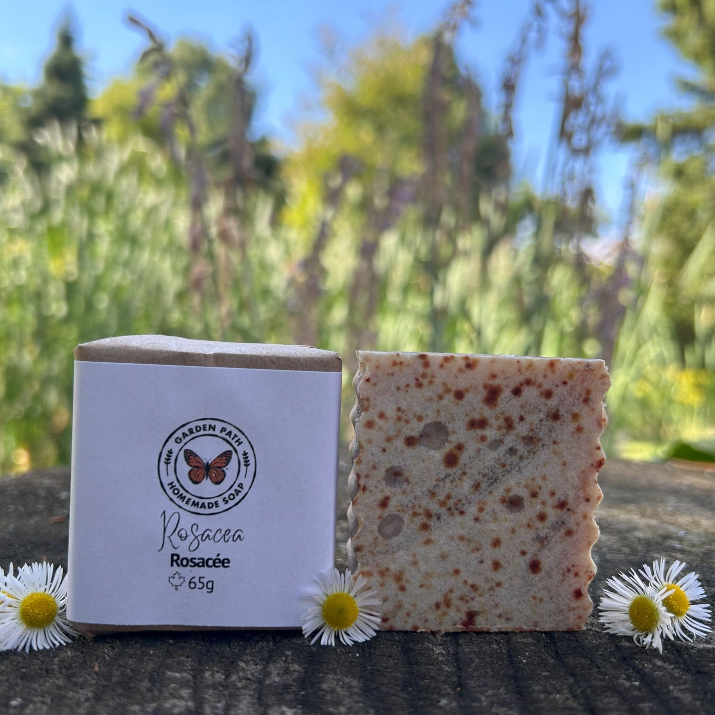 Facial Bar Soap - Rosacea | 100% Natural Anti-Inflammatory Ingredients