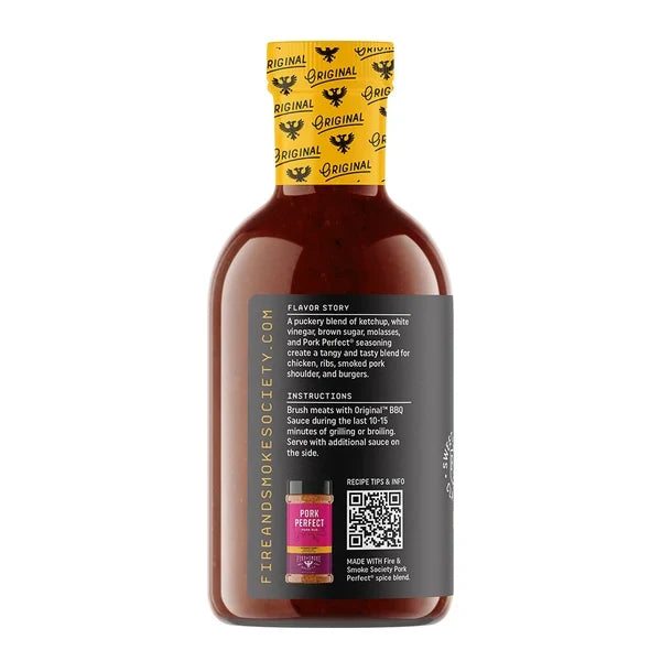 Fire & Smoke Society Original BBQ Sauce