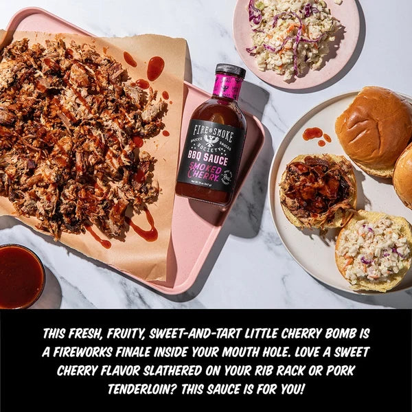 Fire & Smoke Society Smoked Cherry BBQ Sauce