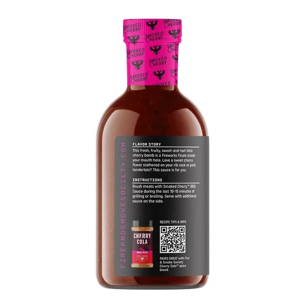 Fire & Smoke Society Smoked Cherry BBQ Sauce