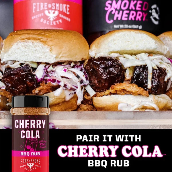 Fire & Smoke Society Smoked Cherry BBQ Sauce