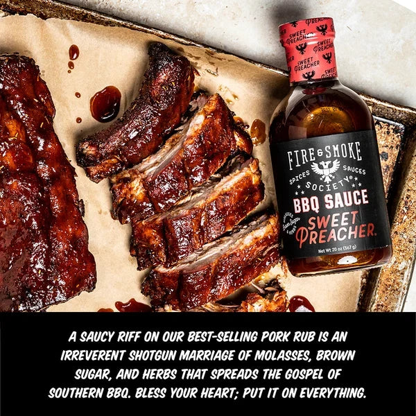 Fire & Smoke Society Sweet Preacher BBQ Sauce