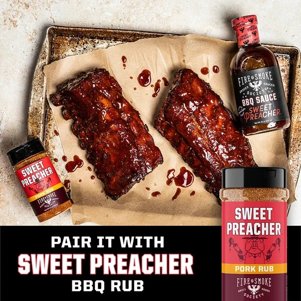 Fire & Smoke Society Sweet Preacher BBQ Sauce