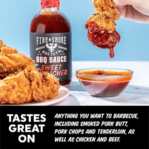 Fire & Smoke Society Sweet Preacher BBQ Sauce
