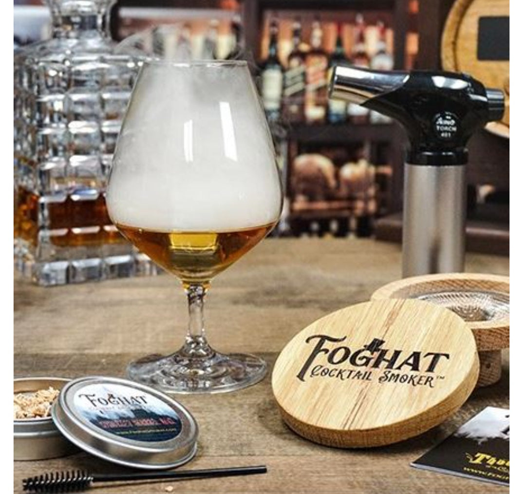 Foghat Cloche Charcuterie and Cocktail Smoking Set