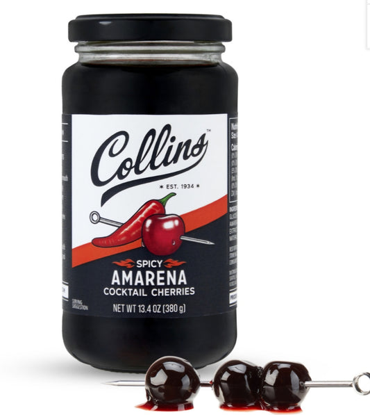 Collins Italian Spicy Amarena Cherries