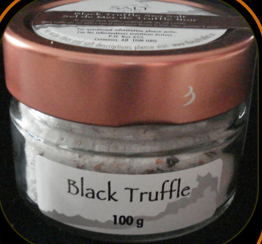 The Salt Cellar Black Truffle Jar large