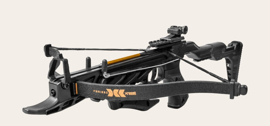 Bear Archery AC90A0A360 Desire XL Compact Pistol Crossbow, Self Cocking Arm , up to 175 Fps, Includes Three Bolts, Canada Legal