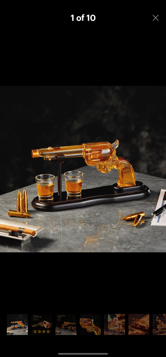 Gun Decanter Pistol by Craftgen