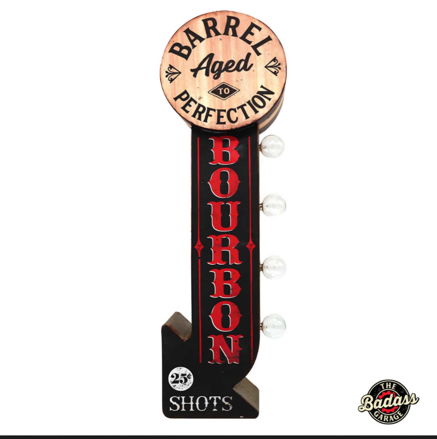 Off The Wall Bourbon Marquee LED Sign