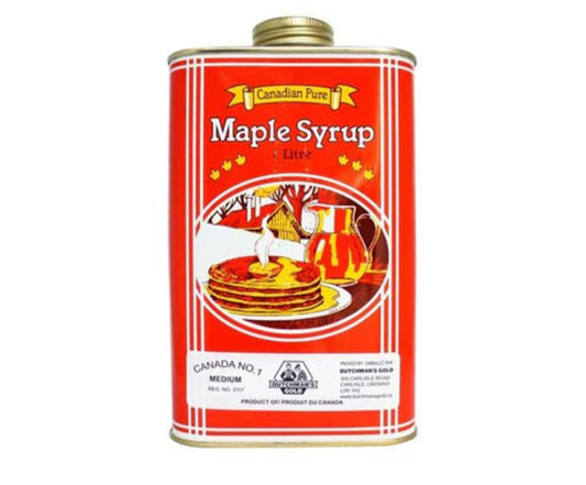 Maple syrup can  1L Dutchman’s gold