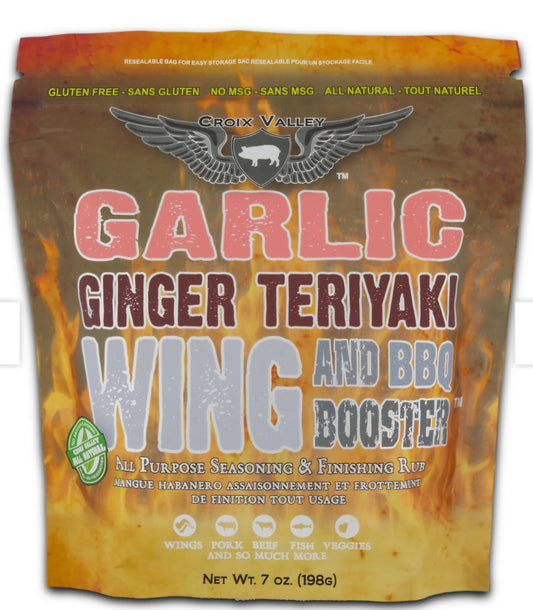 Garlic Ginger Teriyaki  Wing and BBQ Booster Croix Valley