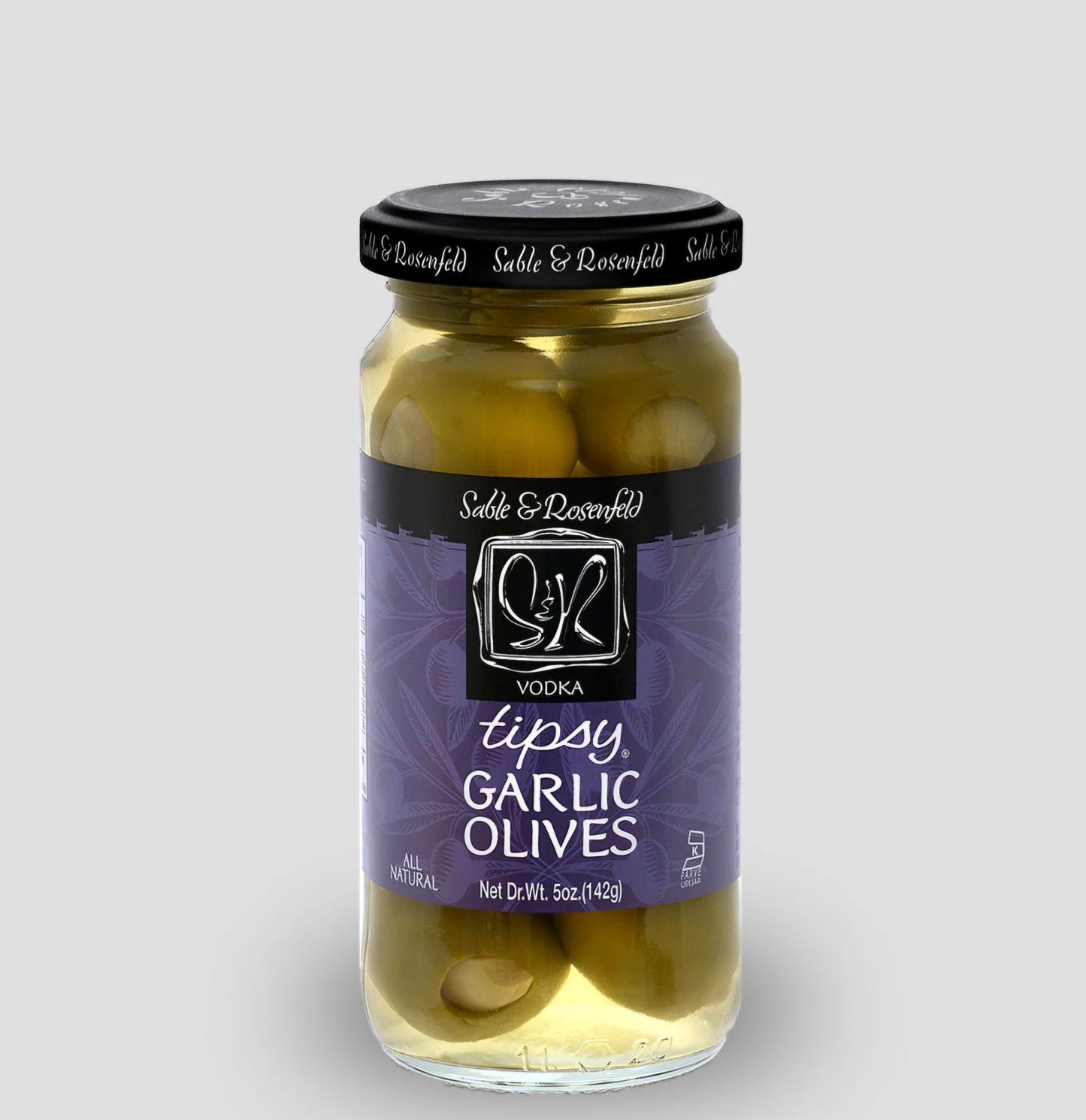 Vodka Garlic Tipsy Olives