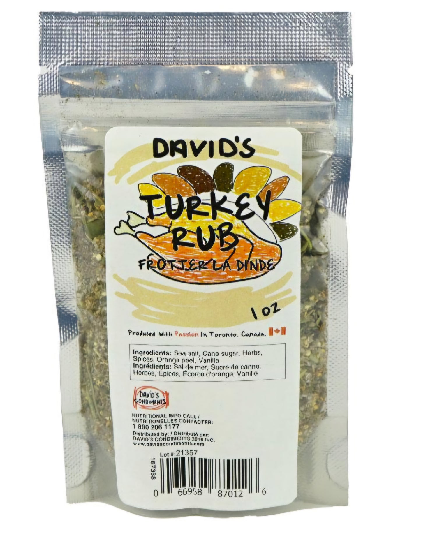 Davids Turkey Rub