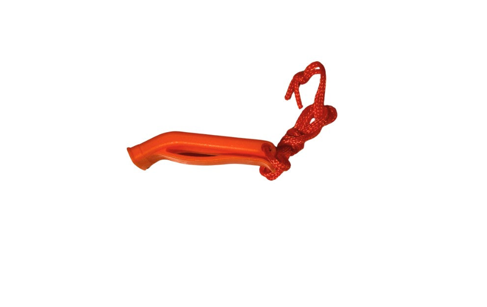 Emergency Survival Whistle, Orange Pacific First Aid