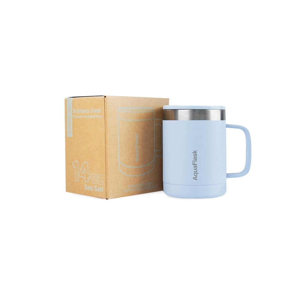 Aquaflask Thermal Insulated Lidded Mug With Handle 415ml (14 oz) aquaflaskcanada