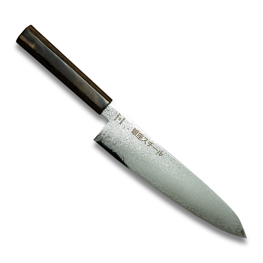 Seiryū (青龍) Series - Gyuto Knife 210mm VG10 Damascus steel Ginza Steel