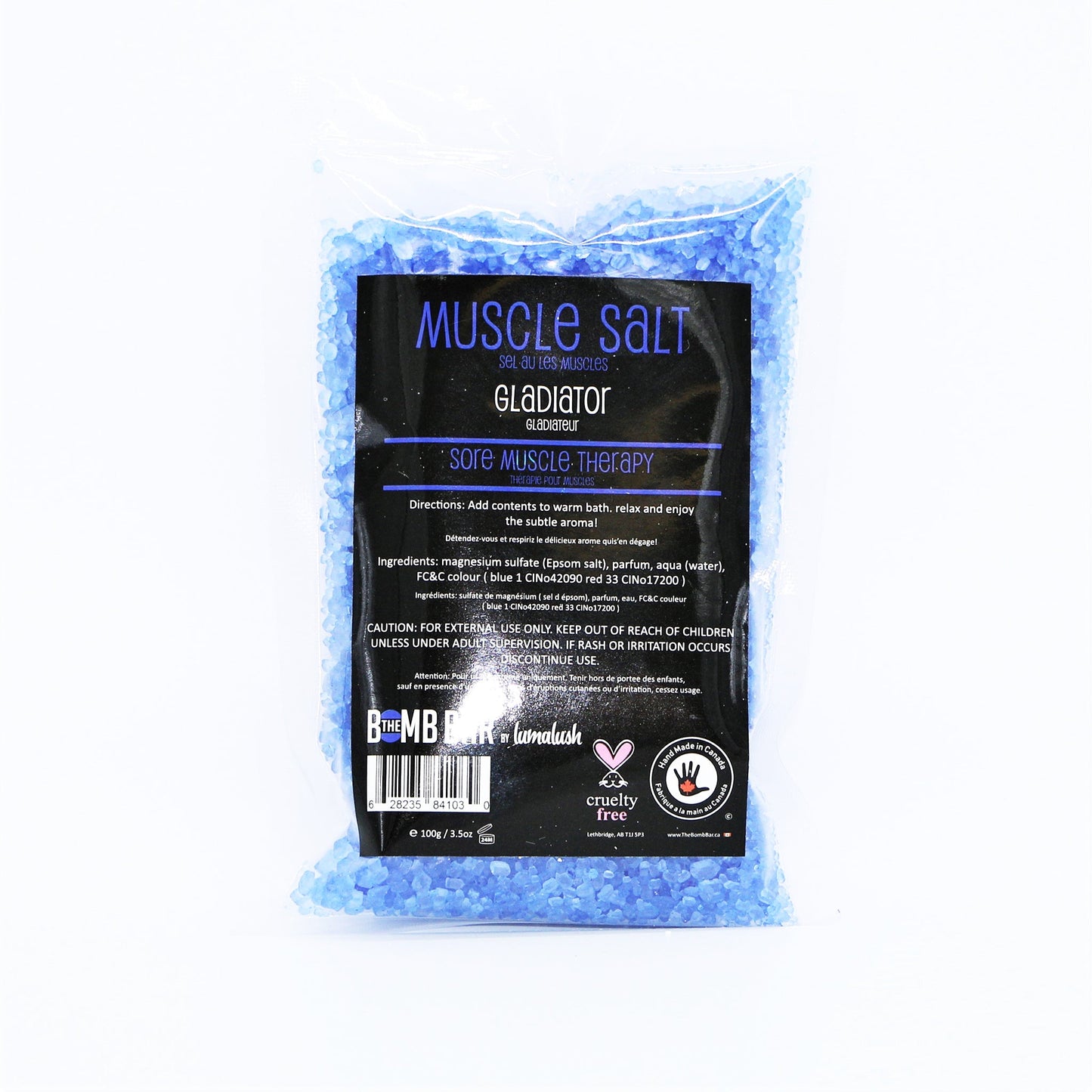 Muscle Salt Soak with Epsom Salt