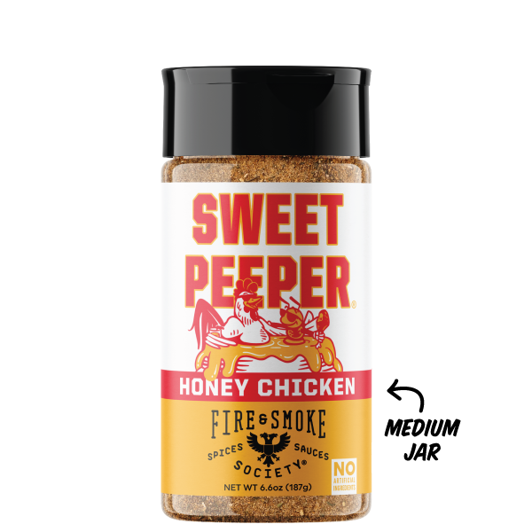 Fire & Smoke Society SWEET PEPPER | Honey Chicken, 6.6oz