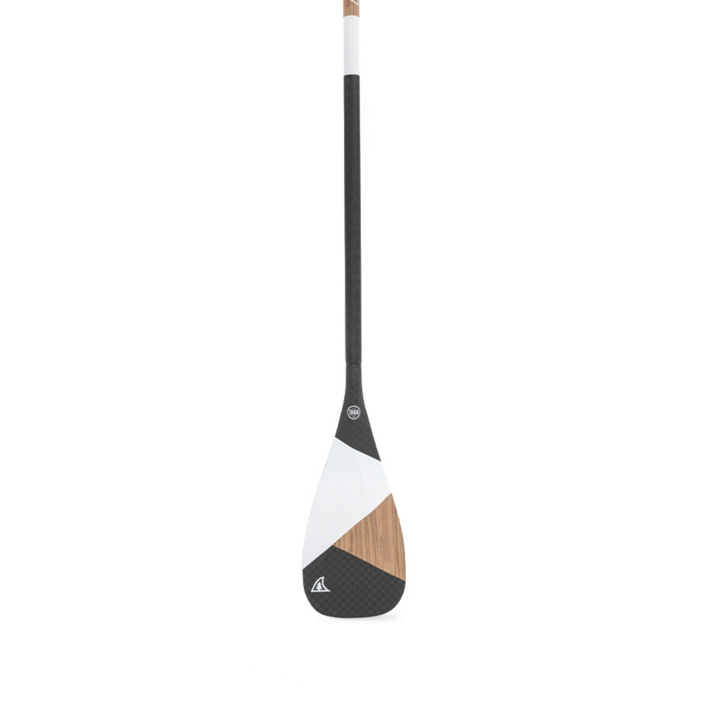 DIAMOND PADDLE - ASYMMETRIC WOOD CARBON 12k - Fix 1 piece