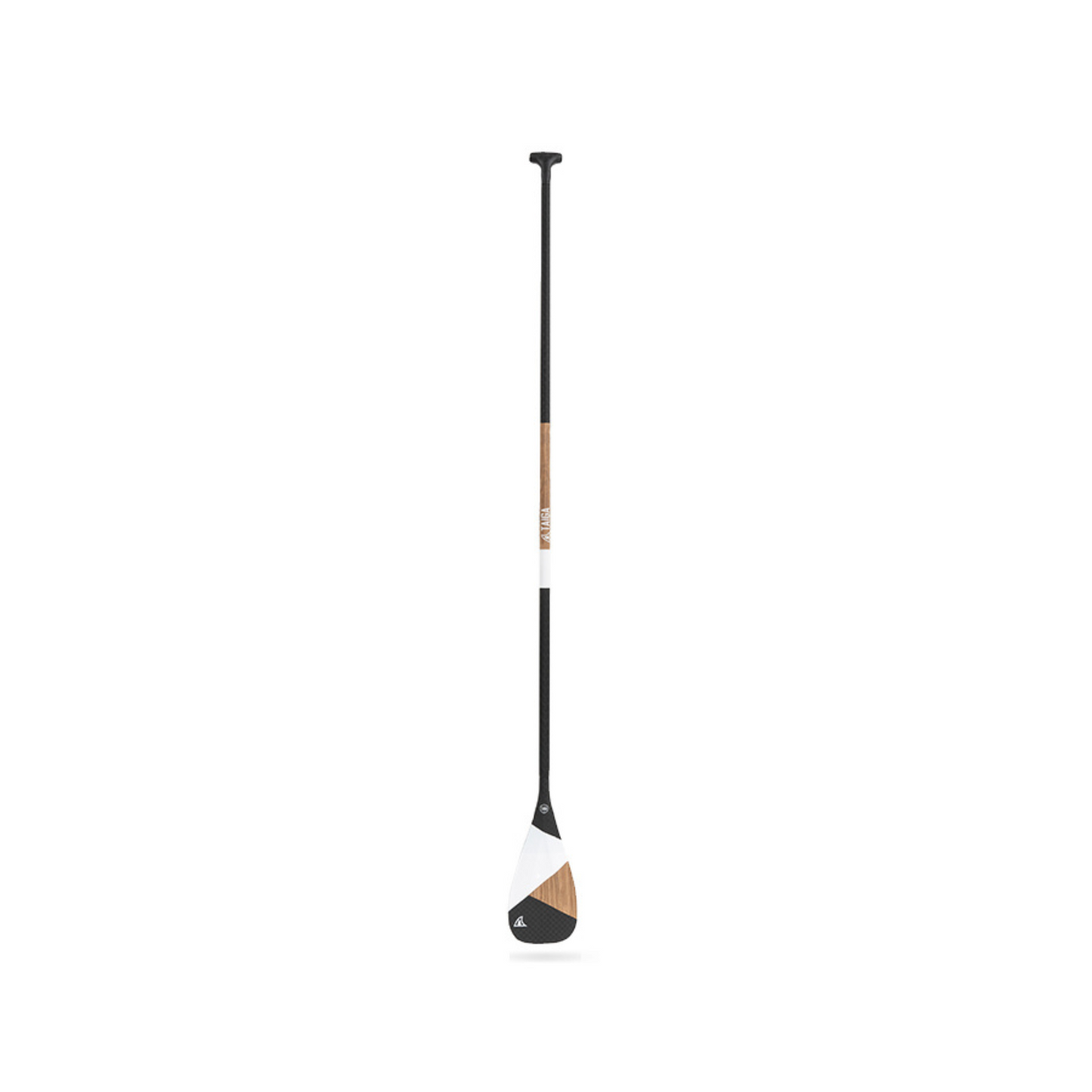 DIAMOND PADDLE - ASYMMETRIC WOOD CARBON 12k - Fix 1 piece