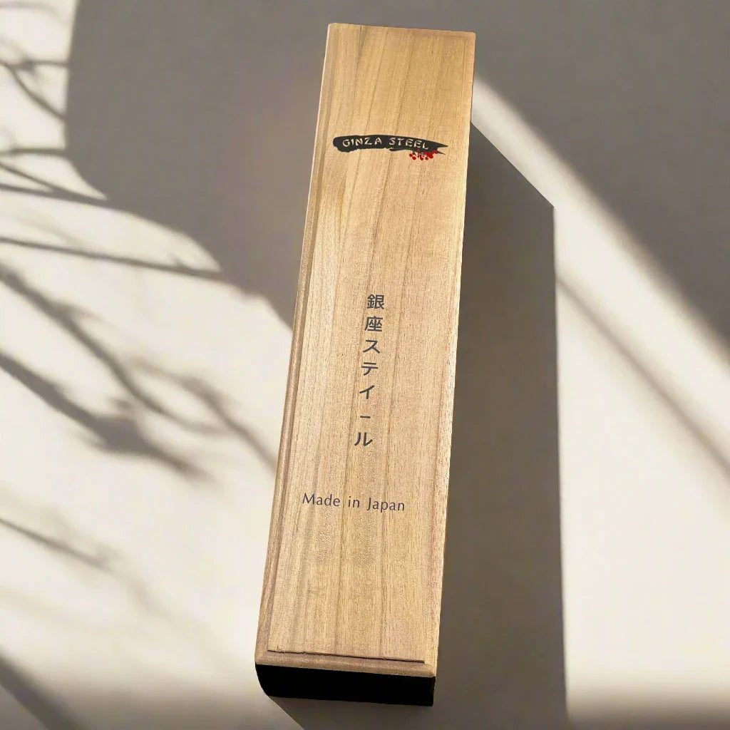 Okuma 195 - Kiritsuke Santoku Knife 195mm Ginza Steel