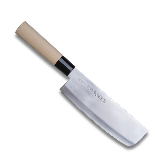 Tsubazo - Nakiri 165mm - Stainless Steel blade | Made in Japan Ginza Steel