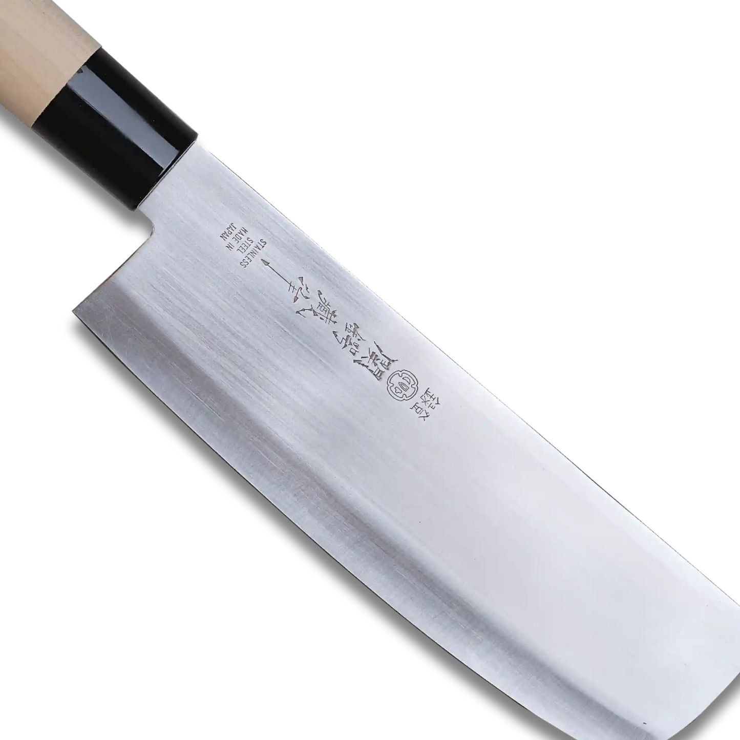 Tsubazo - Nakiri 165mm - Stainless Steel blade | Made in Japan Ginza Steel
