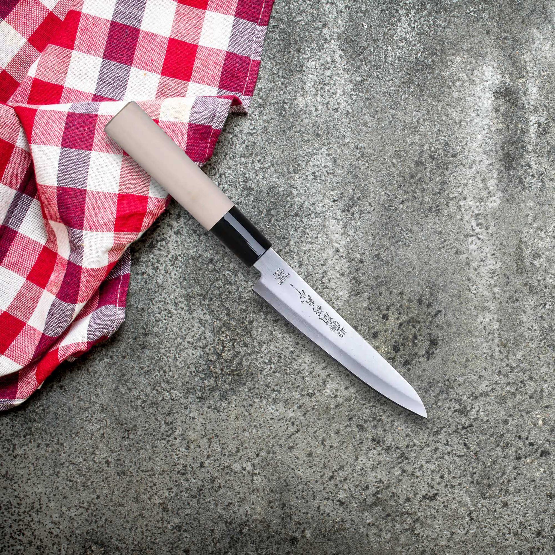 Four Piece Knife Set - Made in Japan Ginza Steel