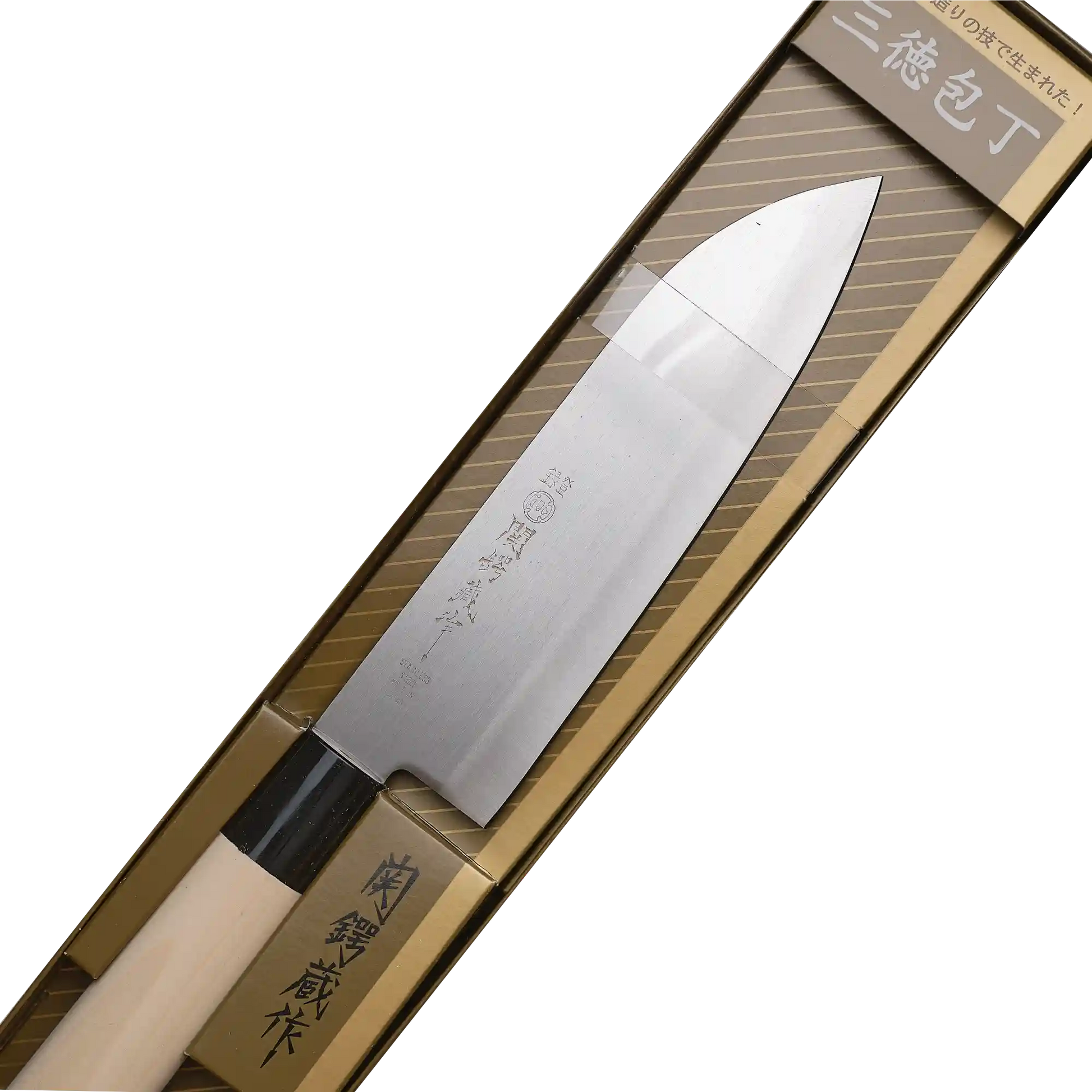 Tsubazo - Santoku knife 170mm - Stainless Steel blade | Made in Japan Ginza Steel