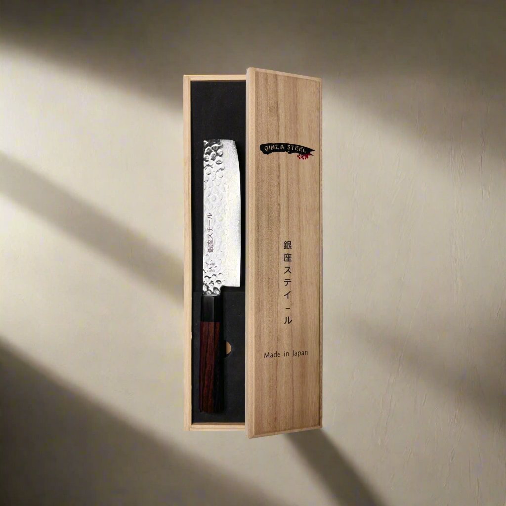 Tsumugi 180 - Nakiri Knife 165mm Ginza Steel